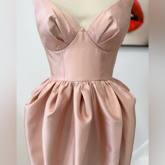 ZIMMERMANN Matchmaker gathered silk and wool-blend mini dress - Picture 6 of 14